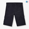 B.X Six Pockets Cargo Cotton Dark Blue Shorts 9564
