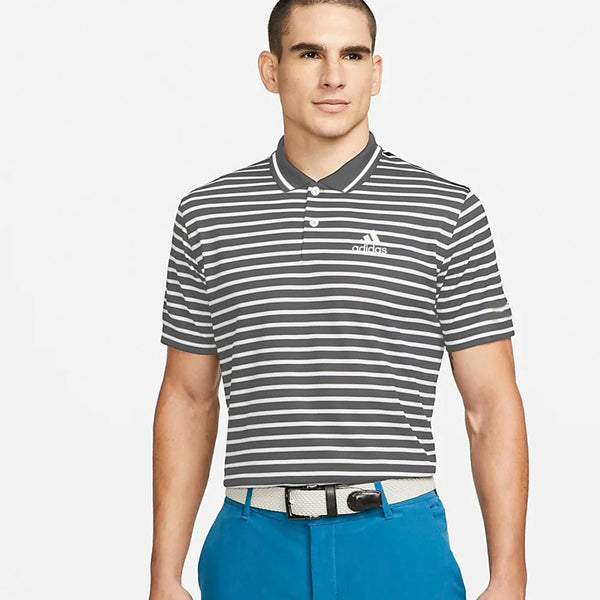 ADDS Grey With White Lines Polo 10772