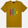 RL Color Splash  Polo Logo Mustard Tshirt 10841