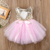 HN Bottom Frill Sequin Pink Fairy Frock 9253