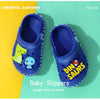 Fashion Side Print Dino Saur's Blue Clogs 9393