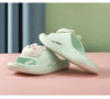 XZ Rabbit Face Aqua Green Slippers 9416