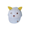 CN Shy Cat Embroided Sky Blue Baby Cap 10943