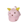 CN Shy Cat Embroided Pink Baby Cap 10944
