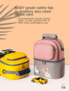 Sheep Hot & Cold Travel Milk Pack Detachable 2 Piece Pink & Grey Backpack 9094