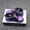 YGX Galaxy Moon Light Purple Jordan Shoes 10986