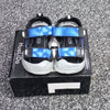 CNF Silicon Bottom Spiderman Black & Blue Sandals With Lights 10992