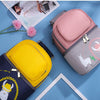 Sheep Hot & Cold Travel Milk Pack Detachable 2 Piece Yellow & Navy Blue Backpack 9093