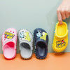 Fashion Side Print Dinosaurs Yellow Clogs 9390