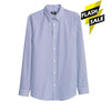 HM Lining Easy Iron Slim Fit Blue Casual Shirt 8875