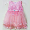 CN Embroided & Beeds Light Pink Fancy Frock 11021