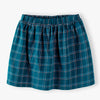 L&S Orange & Blue Boxes Green Skirt 11046