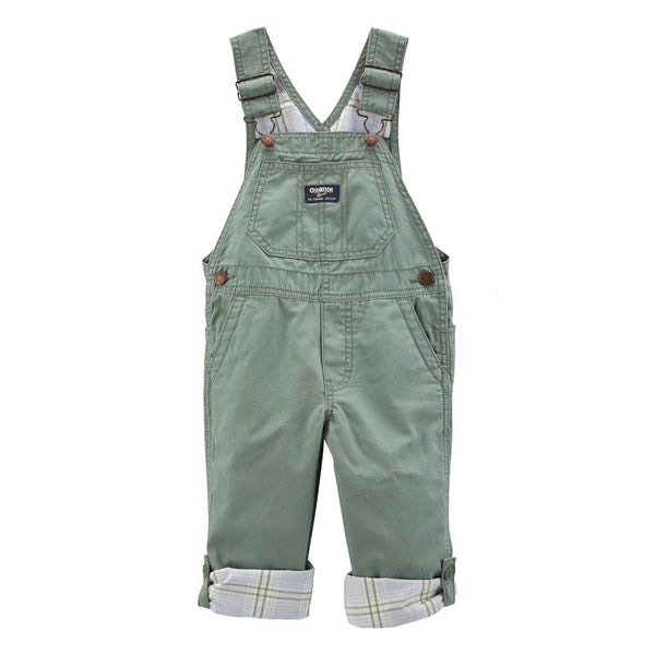 OSK Cargo Pockets Dark Mist Cotton Dungaree 11130
