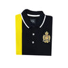 GR MCMLXVII  Yellow Panel Black Polo 11147