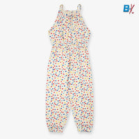B.X Multi Pant Dots off White  Lenan Jumpsuit 9718