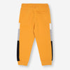 ORCH Side Contrast Panel Mustard Fleece Trouser 10234