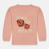 ZM Apple Of My Eye Tea Pink Full Sleeves Tshirt 10383