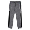 C&A Download Zip Pocket Textured Grey Fleece Trouser 10576