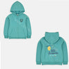 FF Bee Awesome Wild Patch Turquoise Girls Hoodie 3129