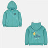 FF Bee Awesome Wild Patch Turquoise Girls Hoodie 3129