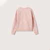 MNG Leaves Print Pink Sweatshirt 9892