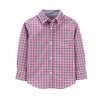 CRT Pink & Black Check Full Sleeves Casual Shirt 3855