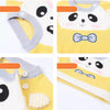 DD Aplic Panda Yellow Knitted Sweater Suit 8077