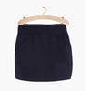 M&M Plain Navy Blue Skirt 3715