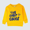 TAO The Last Game Print Mustard Sweatshirt 2887