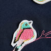 N It Mini Embroidered Sparrow Long-Sleeved T-Shirt