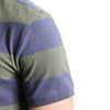 GAP Rugby Green Stripe Pique Polo Shirt (Label Removed)