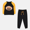 B.X Daddy Champ Rugby Black 2 Piece Track Suit 7814