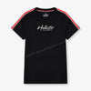 HL Shoulder Tape Script Logo Black T-Shirt 9401