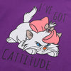 B.X I Have Got Cat Purple Tshirt 4822