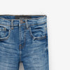 ZR Basic Skinny Fit Five Pocket Mid Blue Denim 349