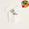 MNG Shark White T-Shirt 8848