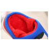 AC Baby Warm Blue And Red Winter Slippers 8297