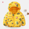TR Dino Yellow Puffer Jacket 8694