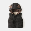YC Inner Fur Black Puffer Jacket 8233