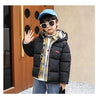 YU Camouflage Black Puffer Jacket 8276