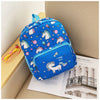 Unicorn Toddler Royal Blue School Bag 9091