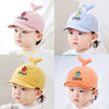CN Embroided Grapes Orange Cotton Cap 10939
