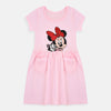 B.X Minnie & Cat Pink Pocket Frock 7537