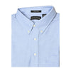 UlClub Men Performance Pinpoint Light Blue Casual Shirt 8861