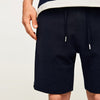 ZR Men Navy Blue Drawstring Shorts