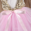HN Bottom Frill Sequin Pink Fairy Frock 9253
