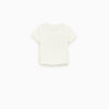 ZR Lion Face Print OFF-White T Shirt