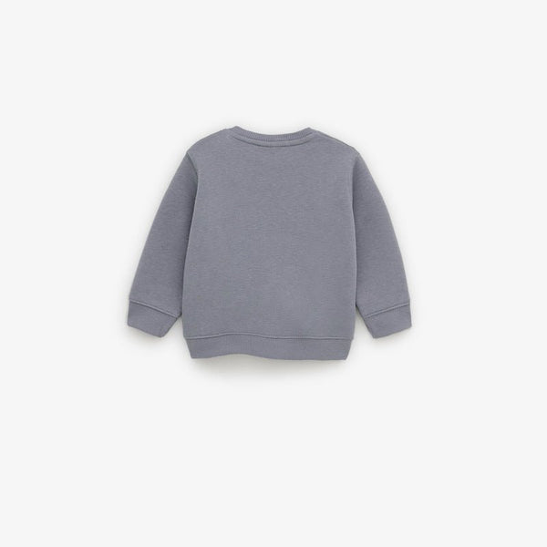 ZR Applique Robot Sweatshirt 508