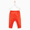 ZR Kids Harem Trouser Pants Red