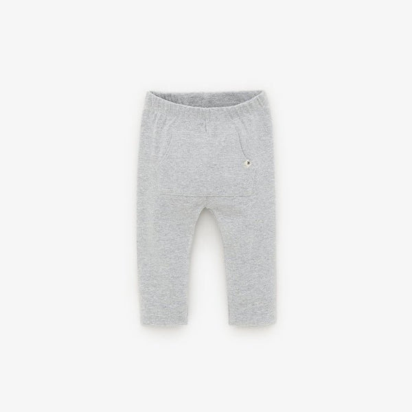 ZR Grey Legging With Star Kangaroo Pocket 373